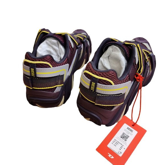 DIESEL S-PROTOTYPE-CR LIMITED EDITION SHOES US 10 EUR 43 RARE GRAPE WINE PURPLE - Picture 7 of 13